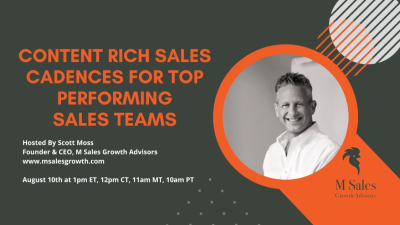 Content-Rich Sales Cadences for Top Performing Sales Teams